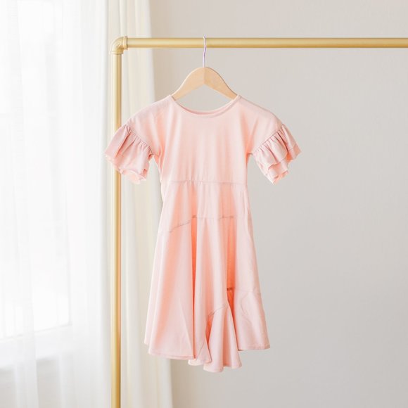 NWT Joyfolie Moranda Dress in Ballet Pink - Picture 1 of 5